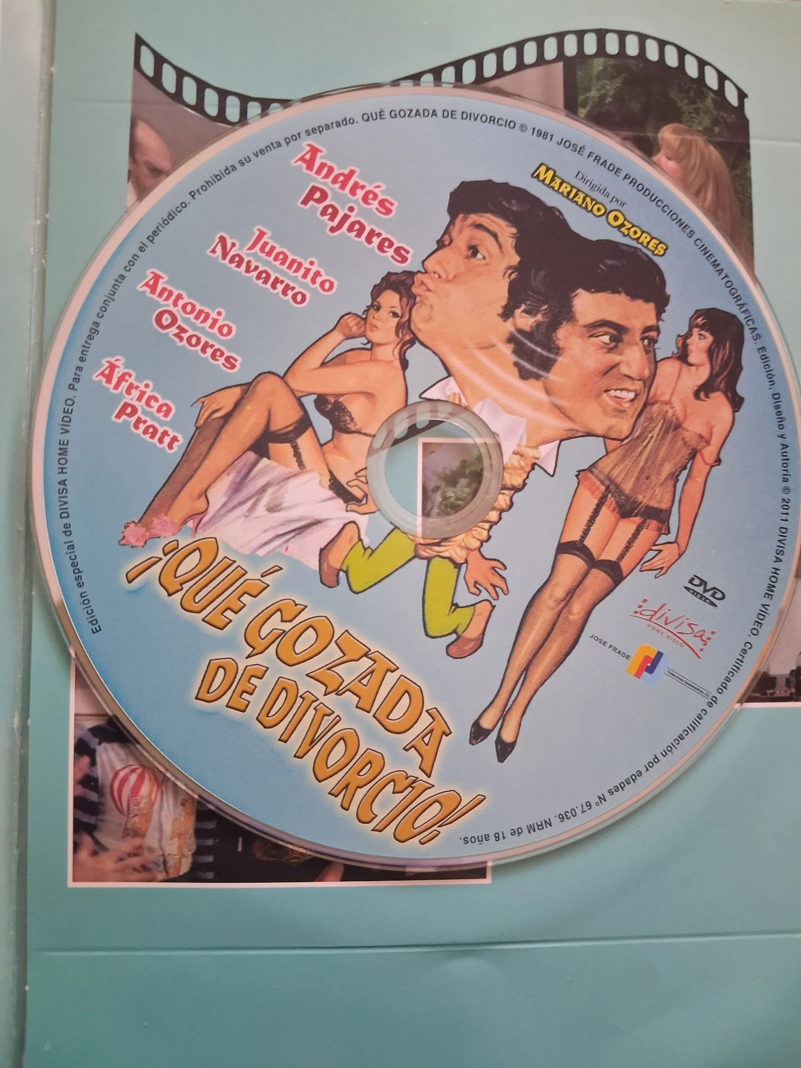 Que gozada de divorcio DVD Mariano Ozores 1981 – photo 2